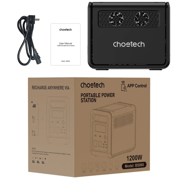 Зарядна станція Choetech BS068-EU-GY