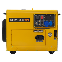 Генератор KOMPAK K6100SE 5000/5500 W