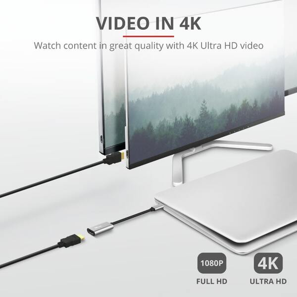 Адаптер HDMI Trust DALYX USB-C to HDMI (23774)