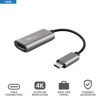 Адаптер HDMI Trust DALYX USB-C to HDMI (23774)
