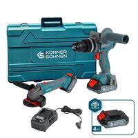 Набір інструментів Konner&Sohnen KS IDAGB 20V SET 1 PLUS KSIDAGB20VSET1PLUS