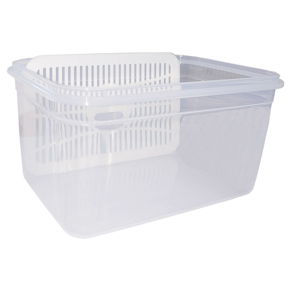 Контейнер Fresh Box прямоугольный 1,3 л прозрачный Irak Plastik