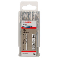 Свердло Bosch Professional HSS-G 6 по металу, 6мм, 10шт 2.608.595.066