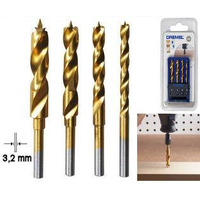 Свердло по дереву Dremel, набір 4шт 2.615.063.6JA