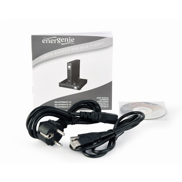 Джерело безперебійного живлення EnerGenie EG-UPSRACK-10 1000VA
