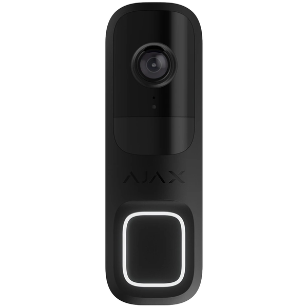 Відеодзвінок Ajax Doorbell black RAL 9005