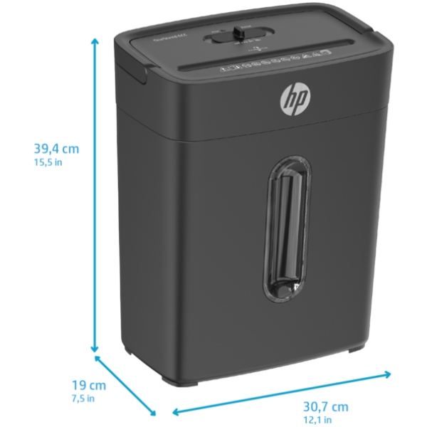Знищувач документів HP OneShred 6CC, A4, 80g х 6 листів, 5*14, 14 л., P-4