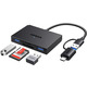 Картридер UGREEN Card Reader USB 3.0 4 в 1 OTG USB-C/USB-A SD/TF 4-in-1 CM812 (45167)