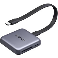 Картридер UGREEN Card Reader USB 3.2 Magnetic USB-C SD/MicroSD UHS-II PD 100W CM898 (65095)