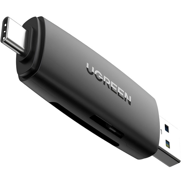 Картридер UGREEN Card Reader USB-С 3.1 USB-A TF/SD CM304 (80191)