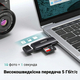 Картридер UGREEN Card Reader USB-С 3.1 USB-A TF/SD CM304 (80191)
