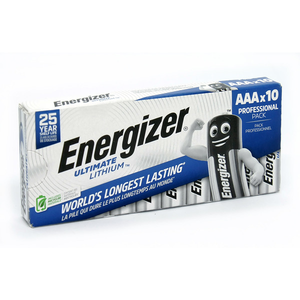 Батарейки Energizer Ultimate Lithium AAA/L92 BL 10 шт.