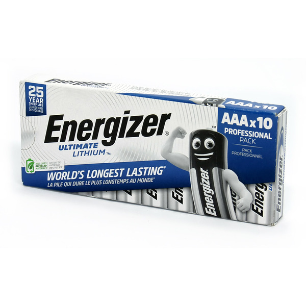 Батарейки Energizer Ultimate Lithium AAA/L92 BL 10 шт.