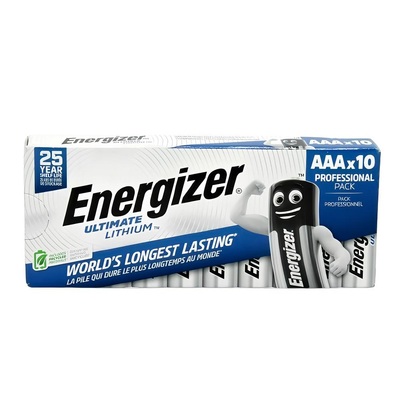 Батарейки Energizer Ultimate Lithium AAA/L92 BL 10 шт.