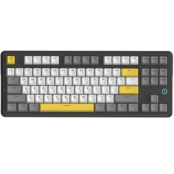 Клавиатура Ajazz AK870 V2 Flying Fish Switch Black USB-C (AK870-V2-FF-BGY)