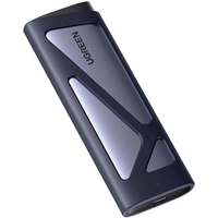 Кишеня для SSD M.2 USB3.2 Gen2 UGREEN CM767 Gray (15813)
