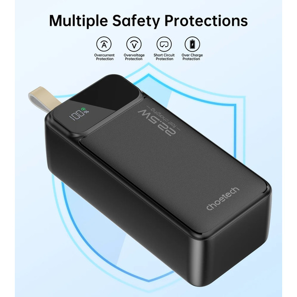 Зовнішній акумулятор (Power Bank) Choetech B731-ACBK