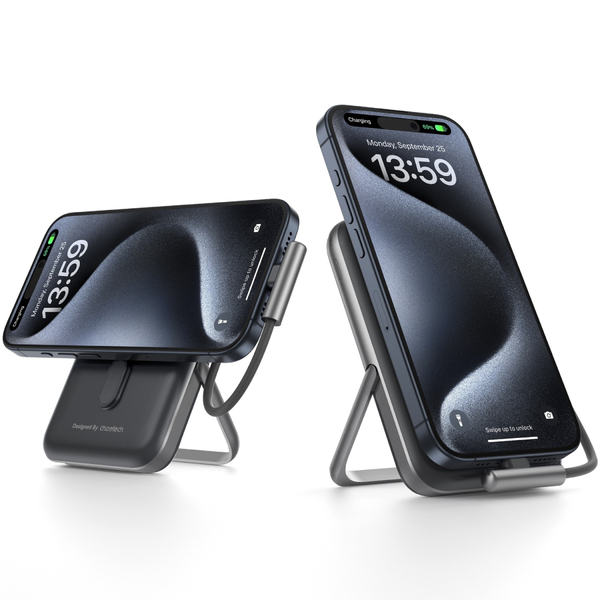 Зовнішній акумулятор (Power Bank) Choetech Magnetic B735-CCBK