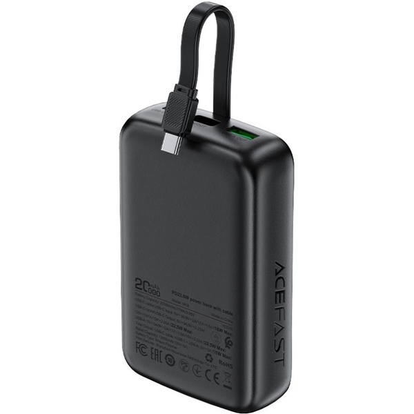 Зовнішній акумулятор (Power Bank) Acefast 6974316283966