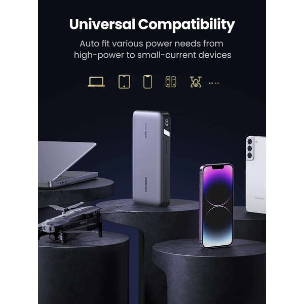 Зовнішній акумулятор (Power Bank) Ugreen 90597A