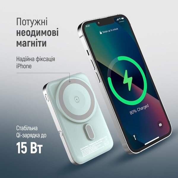 Зовнішній акумулятор (Power Bank) ColorWay CW-PB100LPA2MT-WPDD