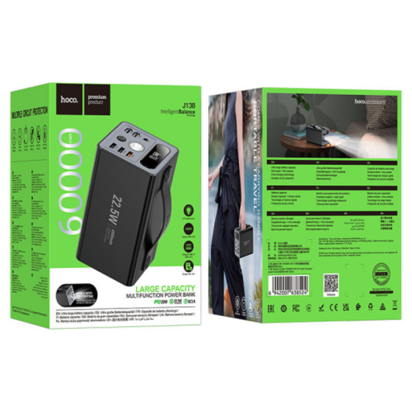 Зовнішній акумулятор (Power Bank) HOCO J138