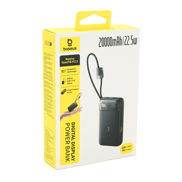 Зовнішній акумулятор (Power Bank) Baseus EnerFill FC11 / 20
