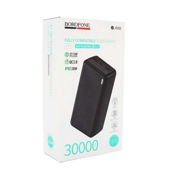 Зовнішній акумулятор (Power Bank) Borofone BJ56B