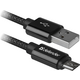 КабельDefender USB08-03T PRO USB2.0, AM-MicroBM Black, 1m (87802)