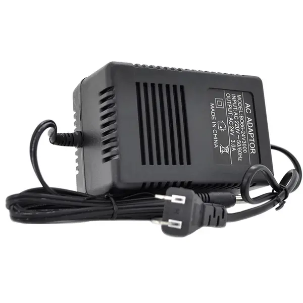 Адаптер трансформаторного типу Input 220 V / Output 24V / 3A BO66-24V3000