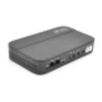 ДБЖ UPS-18W DC1018P для роутерів / комутаторів / PON / POE-430, 5 / / 9 / 12V, 1A, 12000MAh(4*3000MAh), Black, BOX