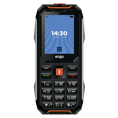 Мобільний телефон Ergo E182 Dual Sim Black/Orange