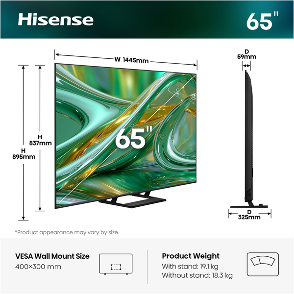 LED-телевізор Hisense 65E8S