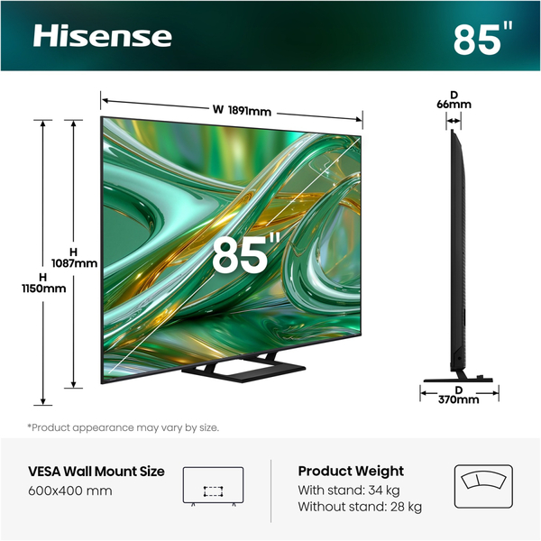 LED-телевізор Hisense 85E8S