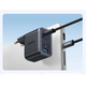 Мережевий зарядний пристрій Anker Charger - 70W, 2xUSB-C PD & 1xUSB-A Black