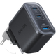 Мережевий зарядний пристрій Anker Charger - 70W, 2xUSB-C PD & 1xUSB-A Black