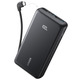 Портативний зарядний пристрій Anker - 20000 mAh 22.5W Built-In USB-C Cable Black