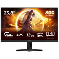 Монiтор 23.8" AOC 24G4ZRE Black/Red