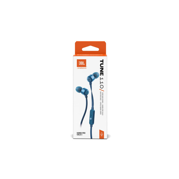 Гарнитура JBL Tune 110 Eco Blue (JBLT110BLUE)