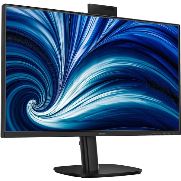 TFT 27" Philips 27B2N3500JH, QHD IPS,120Hz, 2xHDMI, DP, USB-hub, Cam, HAS, Pivot, кол., чорний