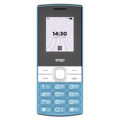 Мобільний телефон ERGO B185 Dual Sim Blue