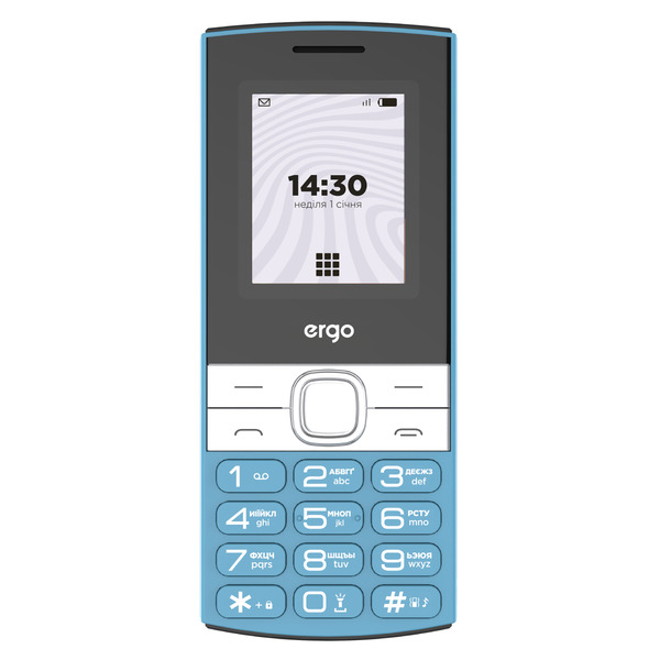 Мобільний телефон ERGO B185 Dual Sim Blue