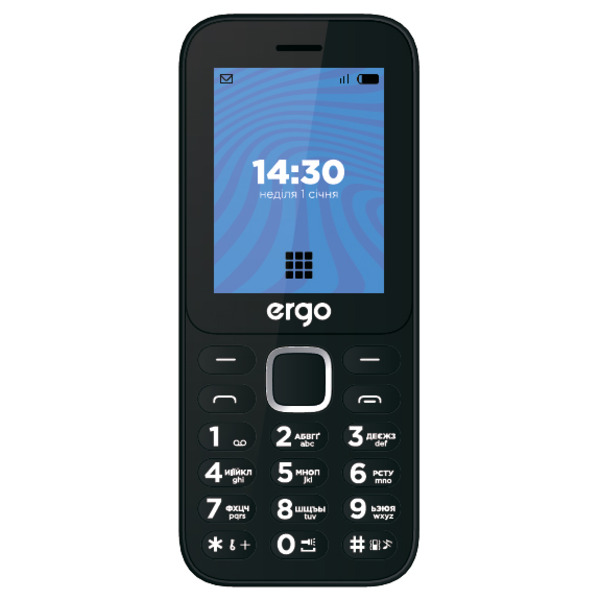 Мобільний телефон ERGO E241 Dual Sim Red