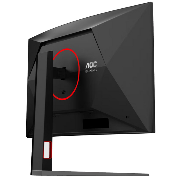 Монiтор 31.5" AOC C32G4Z Black/Red
