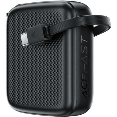 Акумулятор універсальний Acefast M15 PD 20W 10000mAh Black (6974316283973)