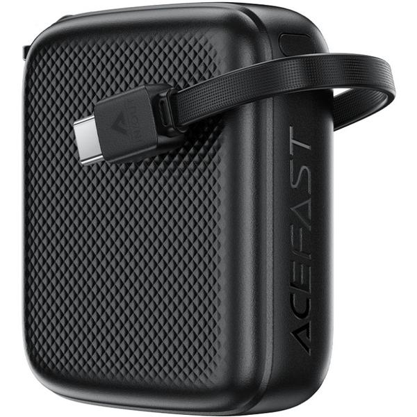 Акумулятор універсальний Acefast M15 PD 20W 10000mAh Black (6974316283973)