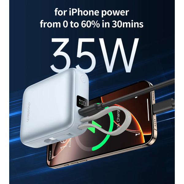 Акумулятор універсальний Choetech 10000mAh (B832-LBE)