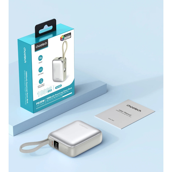 Акумулятор універсальний Choetech 10000mAh (B832-GY)