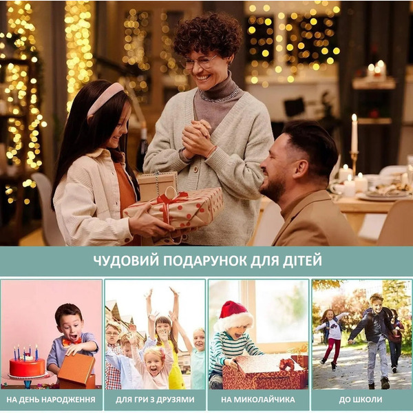 Дитячий LCD планшет для малювання Beiens Каченя 10” Multicolor (К1001white) білий