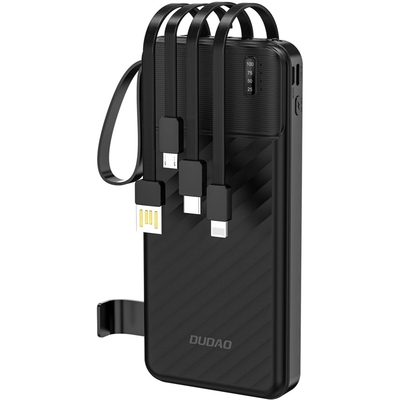 Акумулятор універсальний Dudao K11 10000mAh Black (6977196681853)